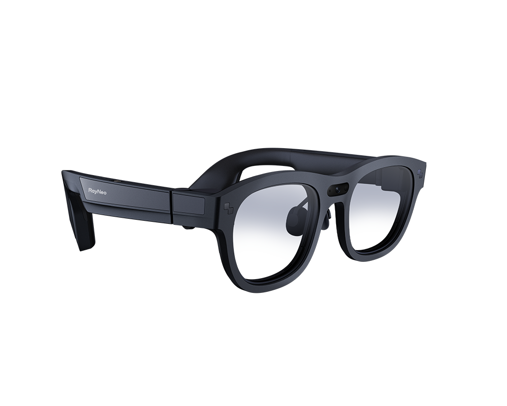 RayNeo X2 binocular full-color MicroLED augmented reality (AR) smart glasses.