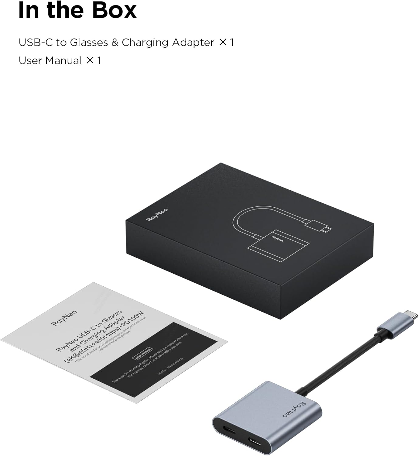 RayNeo USB-C充電アダプター - RayNeo.JP