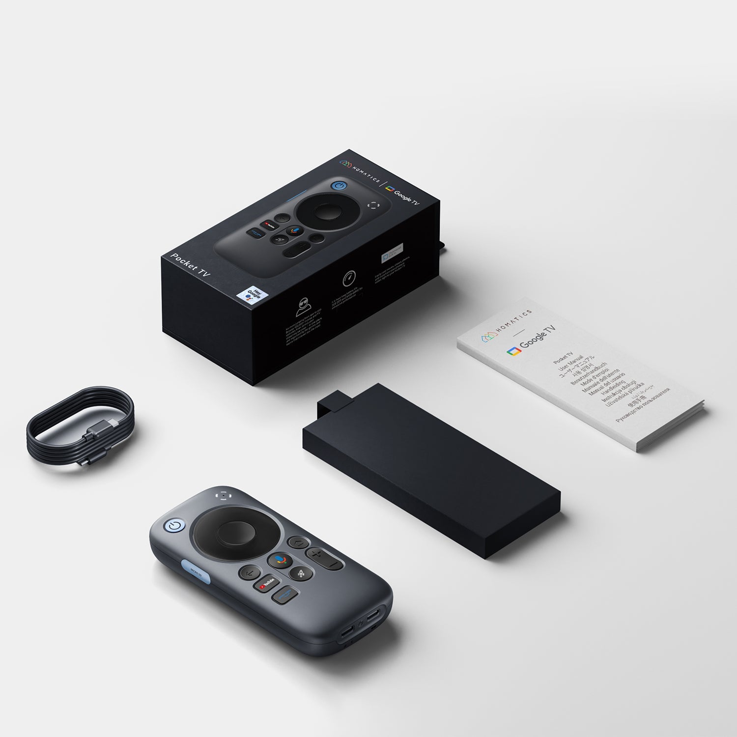 RayNeo Pocket TV 極美品 RayNeo Pocket TV: ARグラス向けストリーミングメディアボックス