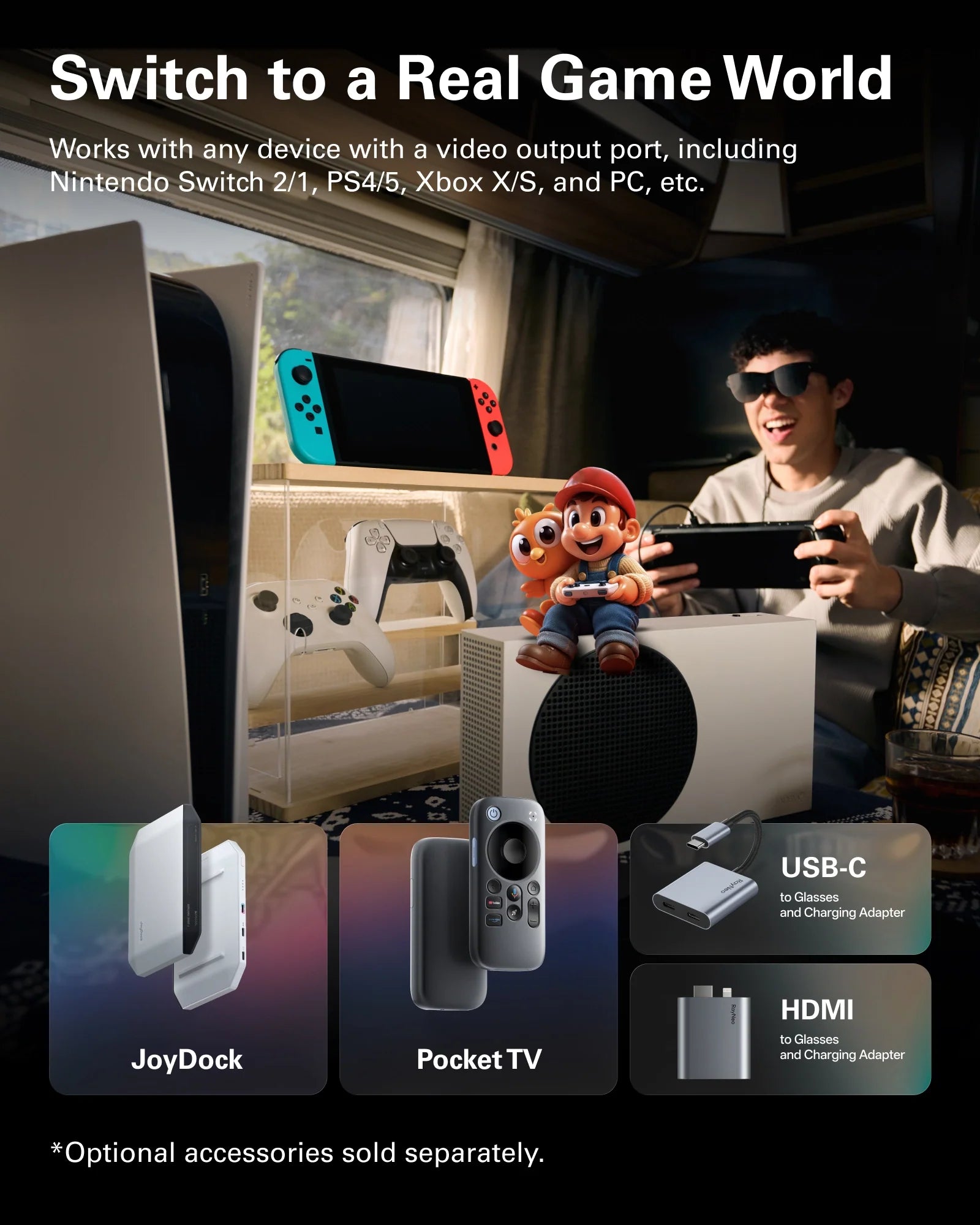 RayNeo Air 3s Pro - 目の保護に最適なゲーミンググラス – RayNeo.JP RayNeo Air 3s Pro - 目の保護に最適なゲーミンググラス – RayNeo.JP